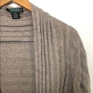Ralph Lauren cable knit cardigan